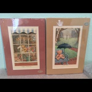 Plaques 1986 Prints Happy Memories & Take Time